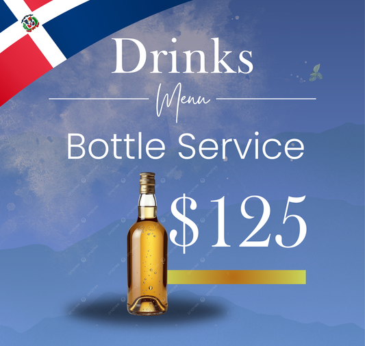 Bottle Service - $125