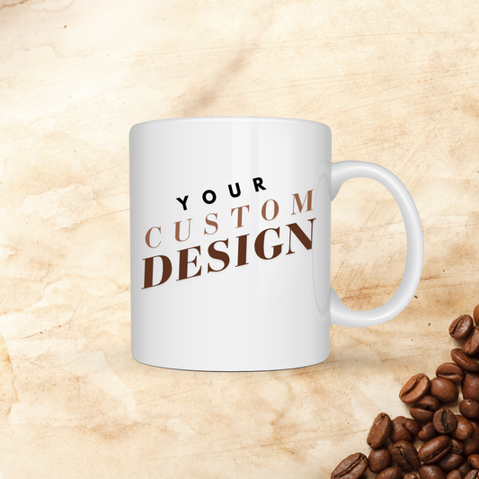 Custom 12 ounce Coffee Mug